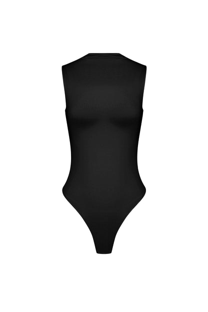 Elegant Bodysuit for Spring/Summer in Black, Fuchsia, Beige