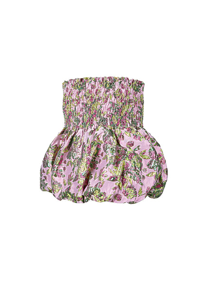 Elegant Sleeveless Top in Pink and Champagne