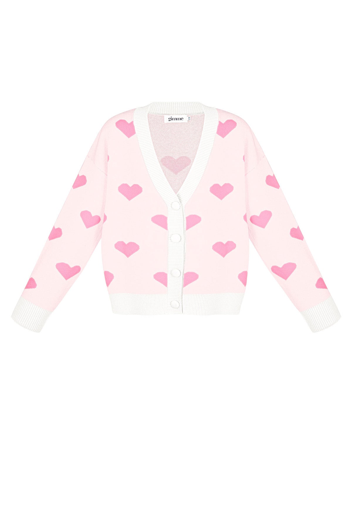 Viscose Gebreide Dames Trui Leuk Hart Patroon Herfst/Winter