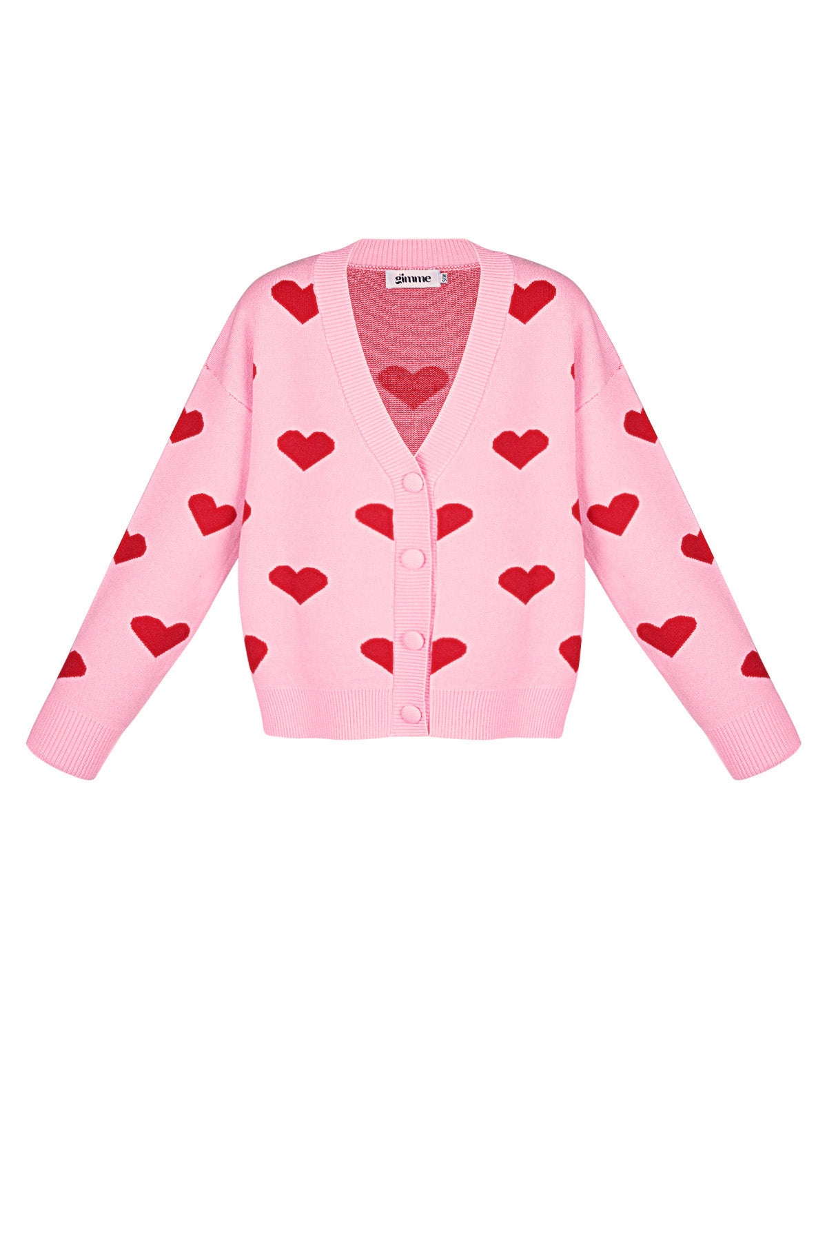 Viscose Gebreide Dames Trui Leuk Hart Patroon Herfst/Winter