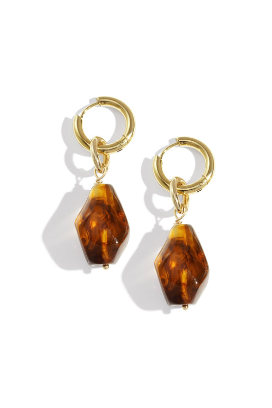 Oorbellen met druppelvorm, onregelmatige vorm, casual, dagelijks, eenvoudig, serie, damessieraden