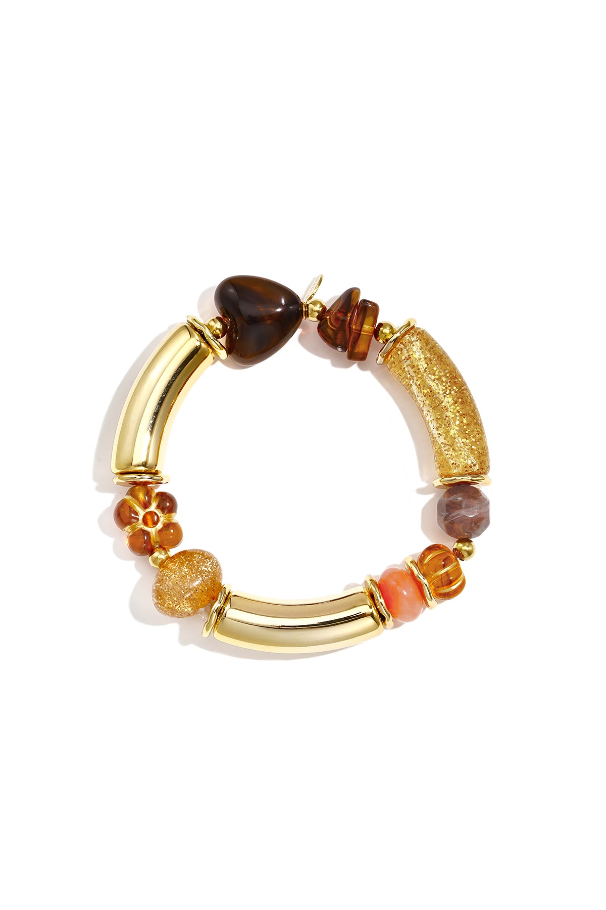 Acryl kralenarmbanden met onregelmatige vorm, eenvoudige dagelijkse collectie, damessieraden