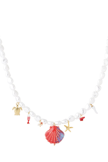 Kunstmatige parel kralen kettingen Turtle Casual vakantie/strand eenvoudige serie dames sieraden