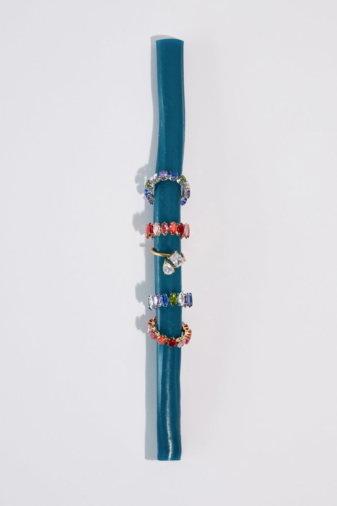Minimalistische ringen van roestvrij staal in ovale vorm, casual en eenvoudig voor dagelijks gebruik, dames sieraden