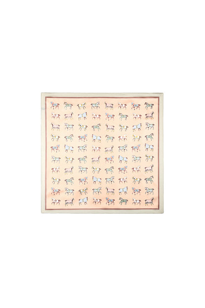 Zomersjaals met dierenprint, dagelijkse accessoires van polyester.