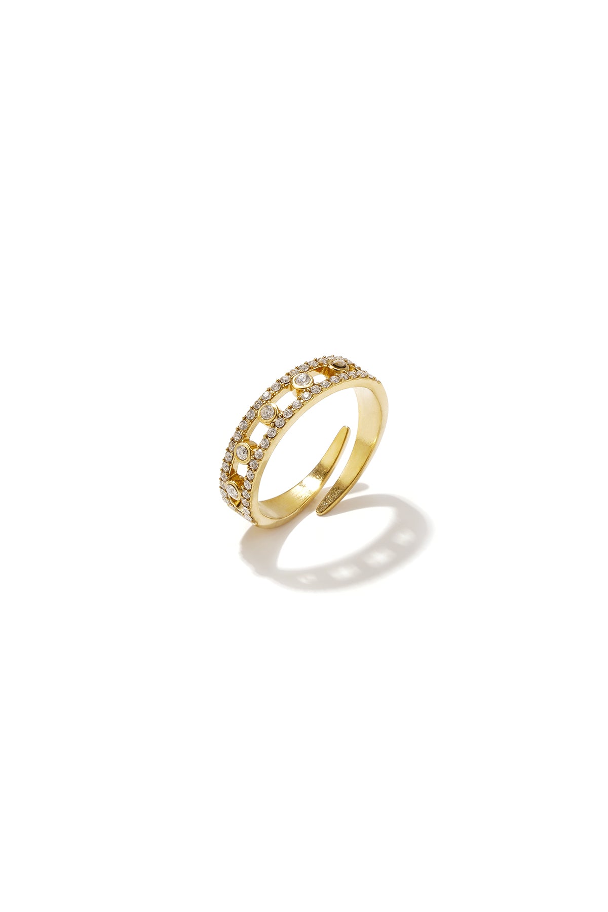 Minimalistische ringen van roestvrij staal, Circle Simple Daily Simple-serie, damessieraden.