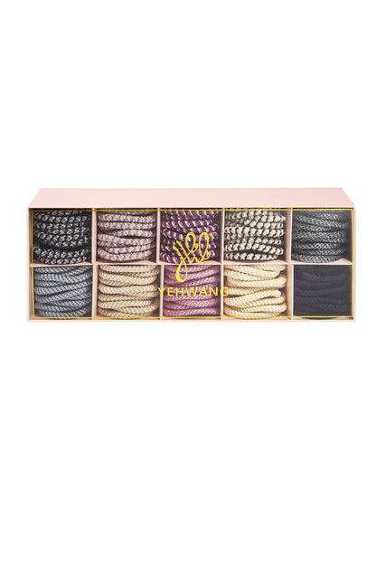 Haarelastiekjes bracelet Multi Polyester