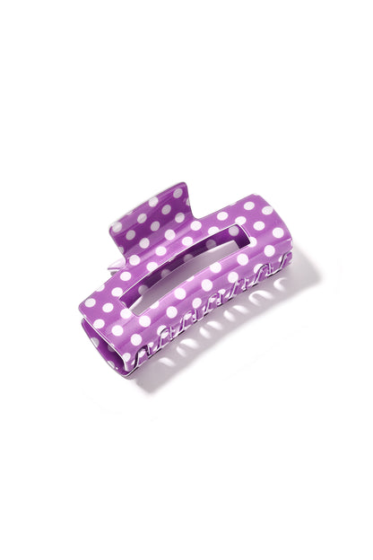 Haarclips met stippen, dagelijkse PVC-accessoires