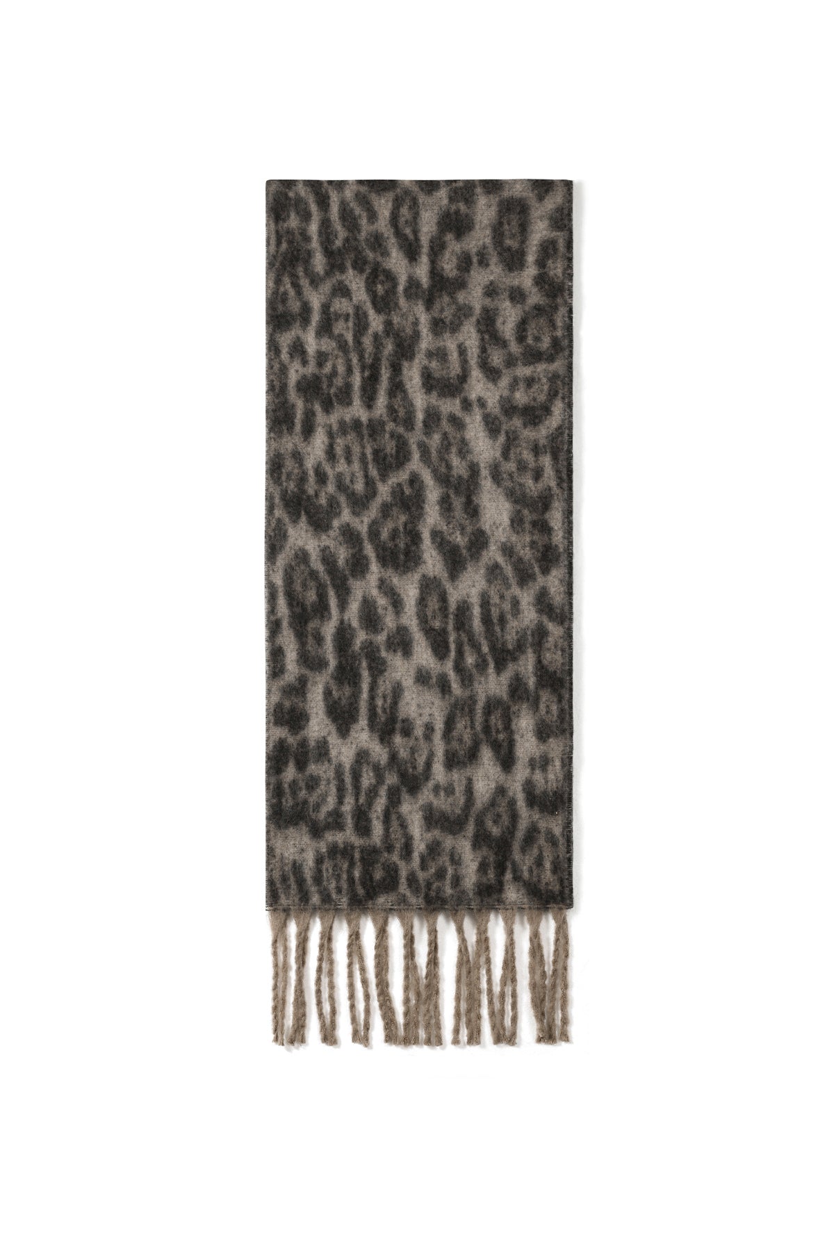 Wintersjaals met bloemenprint, casual, polyester, dagelijkse accessoires