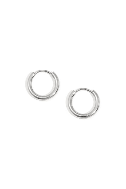 Oorbellen Little Hoops 1,2cm Stainless Steel