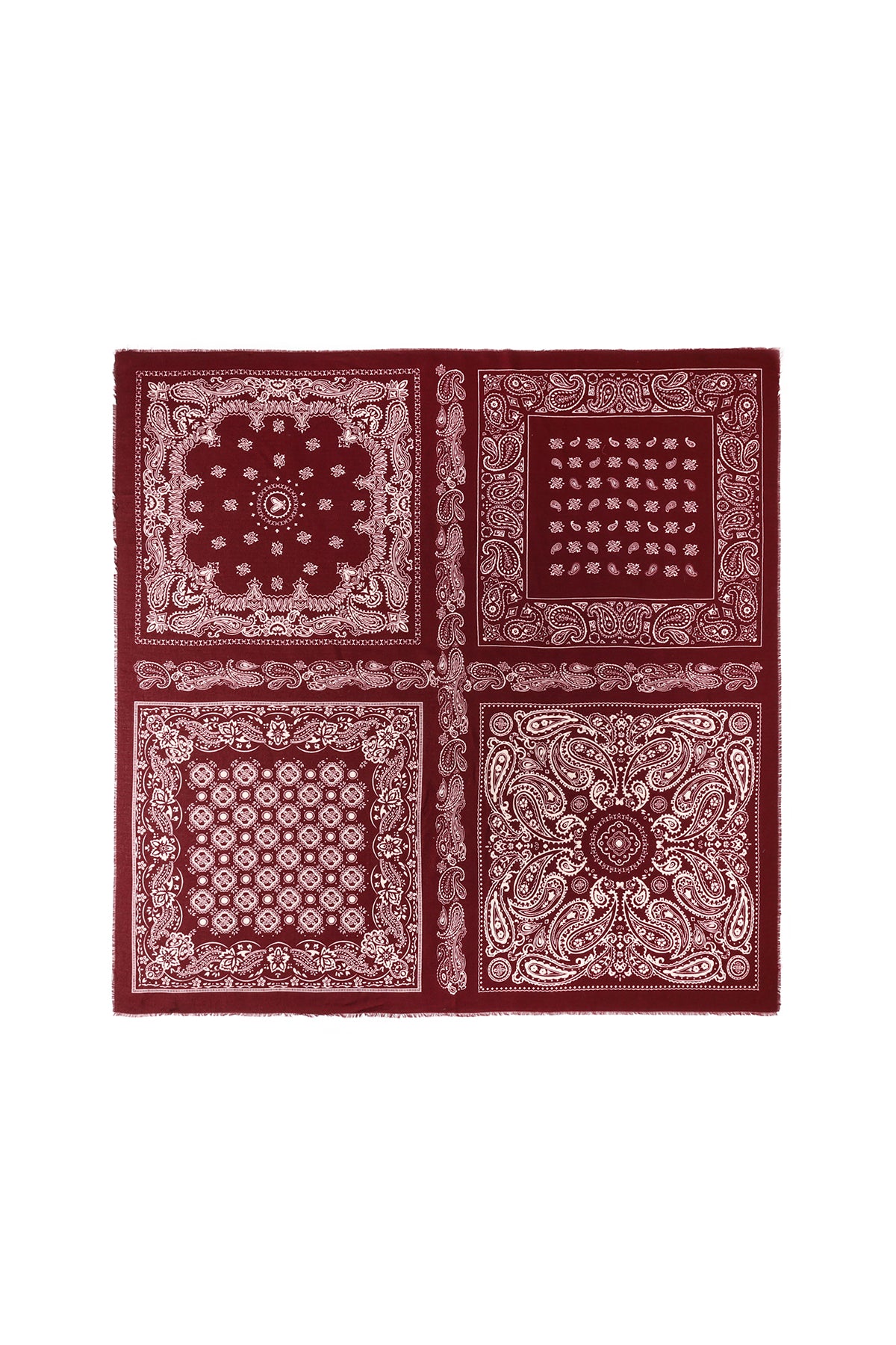 Wintersjaals met paisley-patroon, klassiek polyester, dagelijkse accessoires