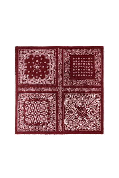 Wintersjaals met paisley-patroon, klassiek polyester, dagelijkse accessoires