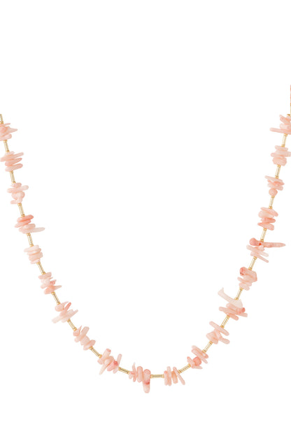 Koraal Charms Ketting