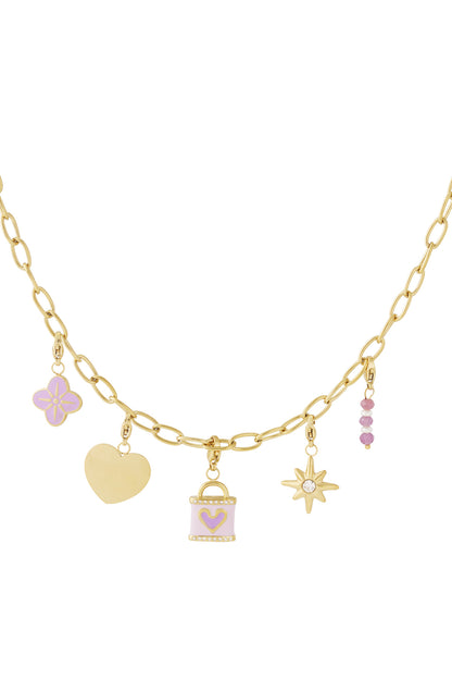 DIY-ketting van een liefdesdoosje