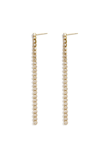 Oorbellen met hangertjes van roestvrij staal en ketting, elegant, geschikt voor feestjes en bijeenkomsten, luxe serie damessieraden