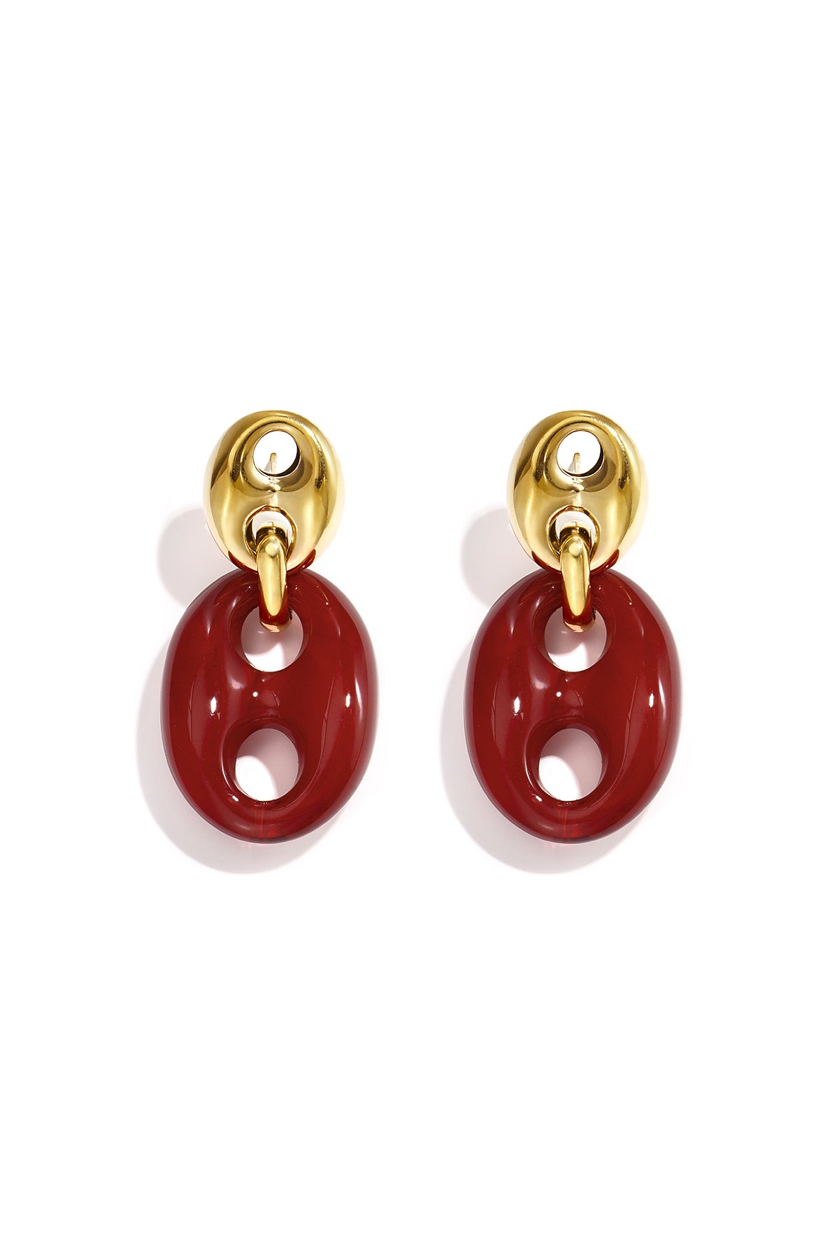Acryl oorbellen met druppelvorm, geometrische stijl, casual, alledaags, eenvoudige serie, dames sieraden