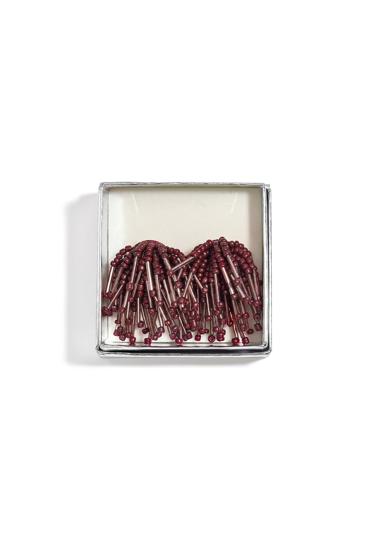 Oorbellen van glaskralen, eenvoudige kralen, dagelijkse sieraden, eenvoudige serie voor dames.