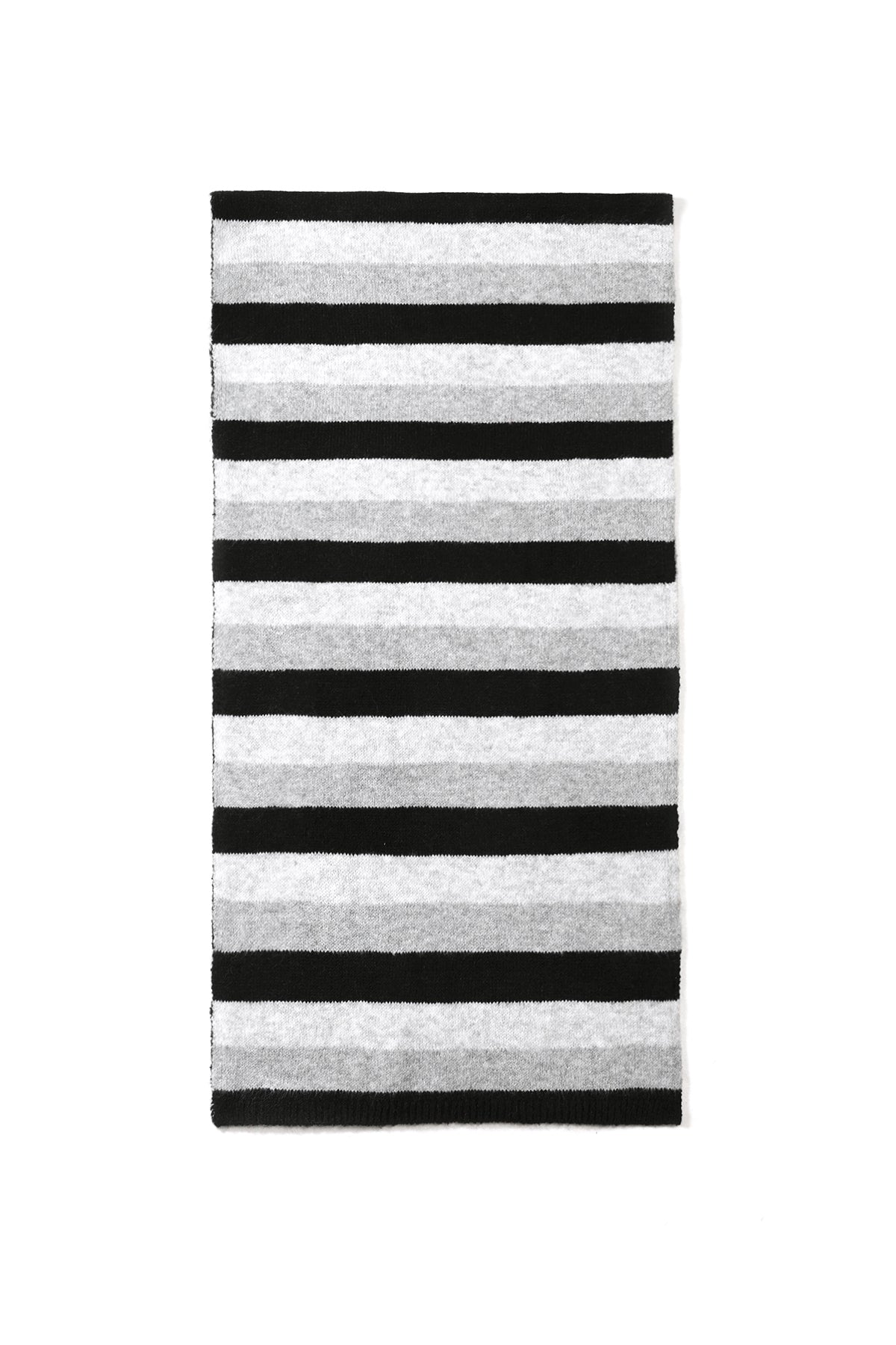Wintersjaals met strepen, eenvoudig, polyester, geschikt voor dagelijks gebruik.