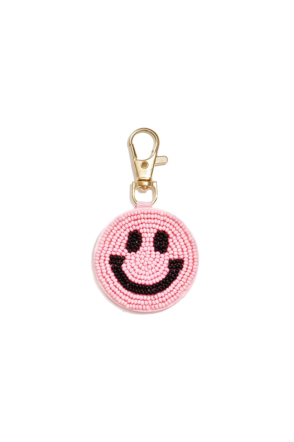 Tasbedeltjes met een lachend gezichtje, casual glazen accessoires voor dagelijks gebruik.