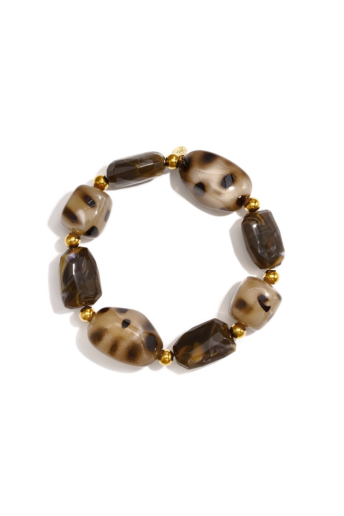 Acryl kralenarmbanden met onregelmatige vorm, eenvoudige, alledaagse serie, damessieraden