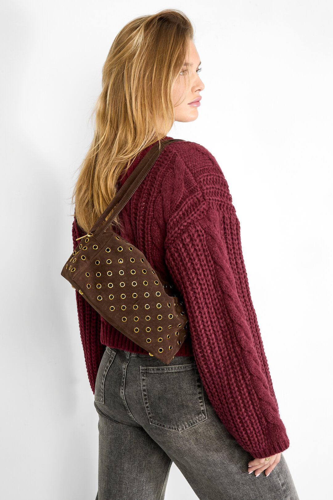 Schoudertassen Uitgehold Casual Polyester Dagelijkse Accessoires