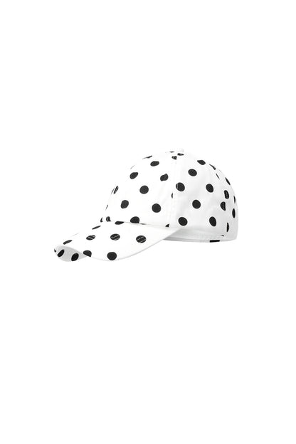 Baseballpet met stippen, klassiek polyester, dagelijkse accessoires
