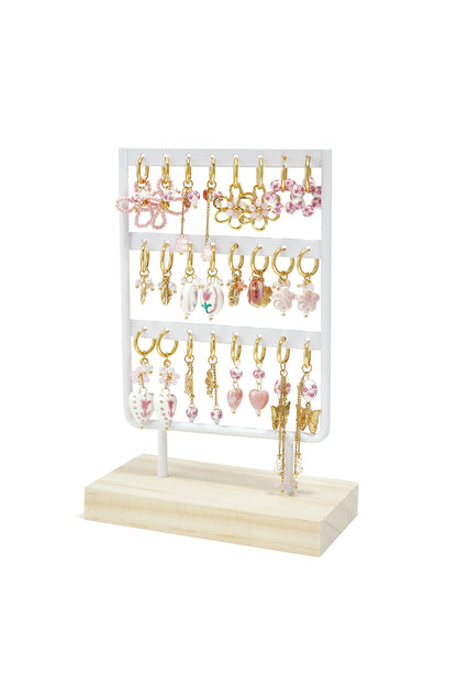 Keramische oorbellen display set hart vakantie/strand romantische serie dames sieraden