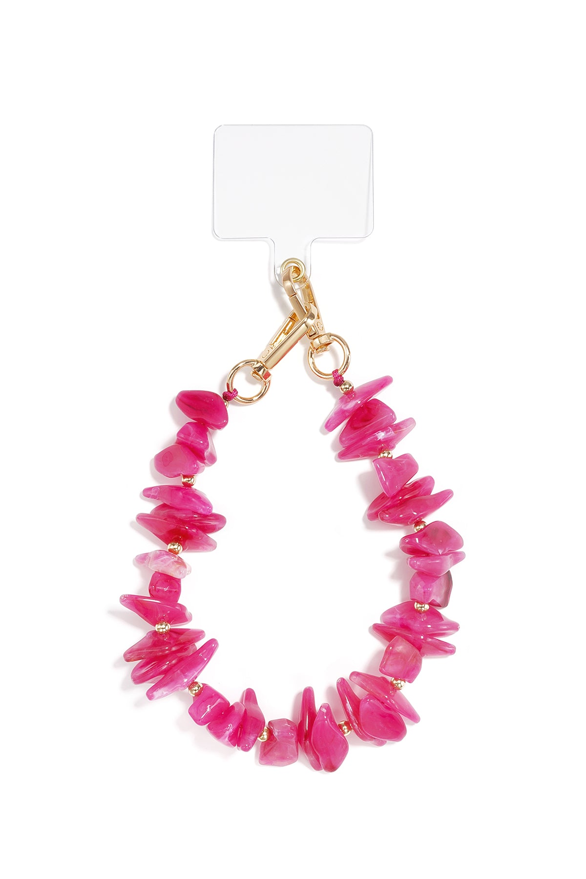 Telefoonketting met kralen, eenvoudige acryl accessoires voor dagelijks gebruik