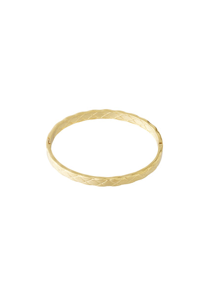 Diamantvormige armband