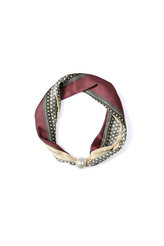 Zomersjaals met geometrische vormen, casual, polyester, dagelijkse accessoires
