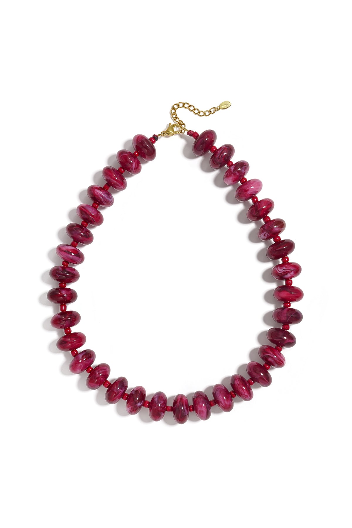 Acryl kralenkettingen met kleurverloop, eenvoudige, alledaagse serie, dames sieraden