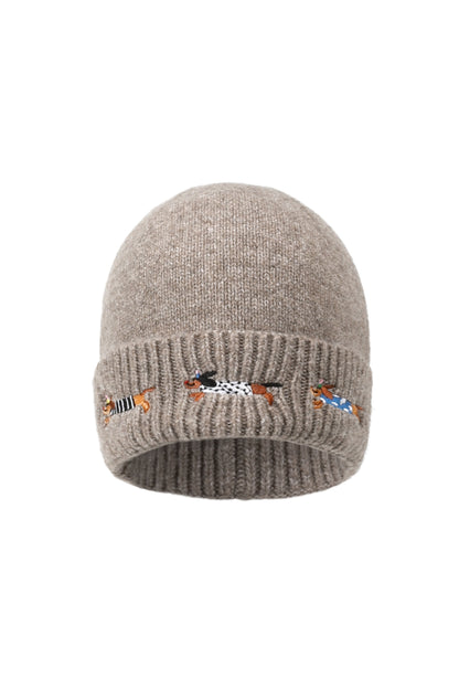Muts met dierenprint, casual, polyester, dagelijkse accessoires