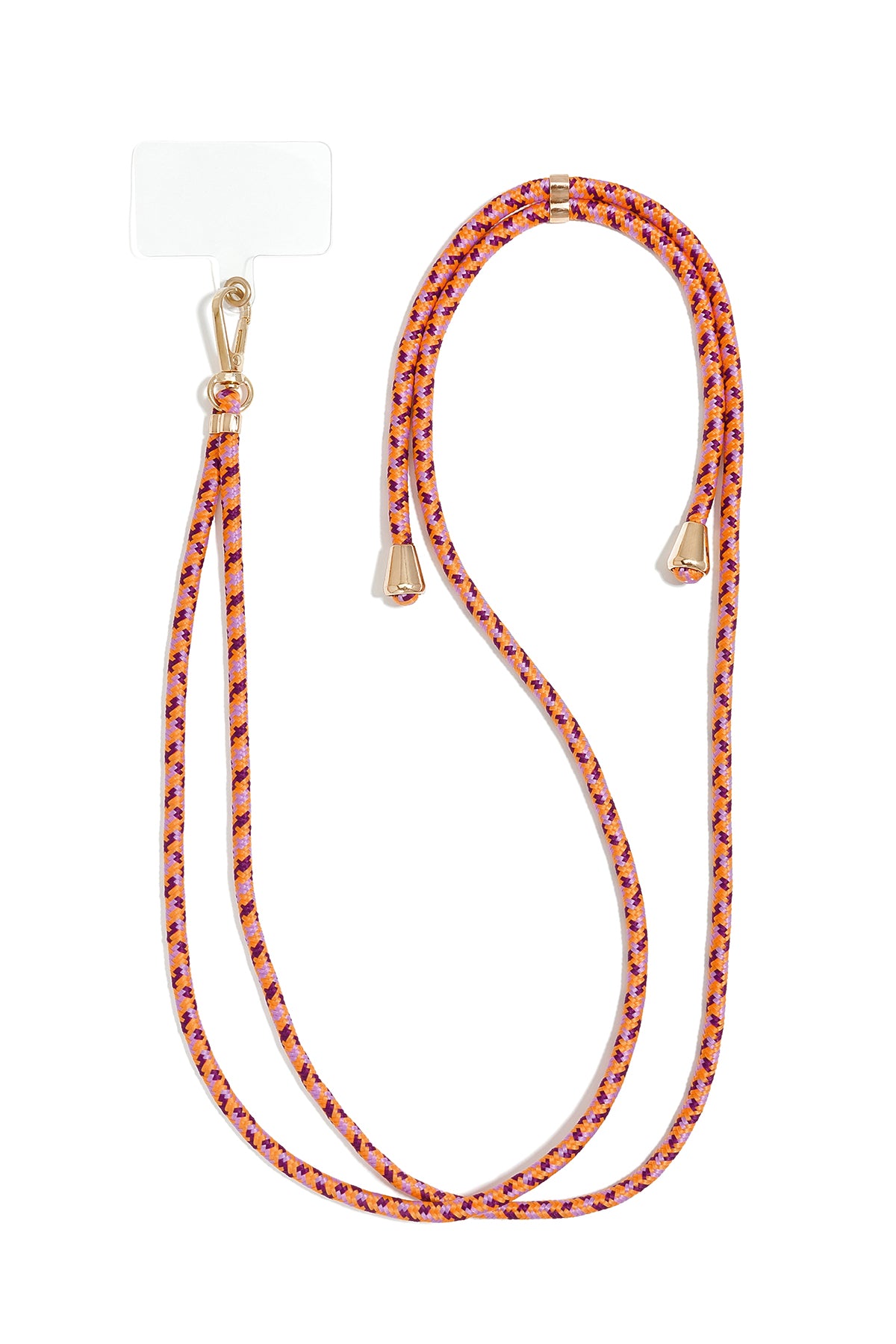 Telefoonketting van patchwork, eenvoudig, polyester, dagelijkse accessoires