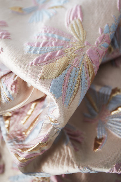 Elegant Floral Short Sleeve Top for Spring/Summer