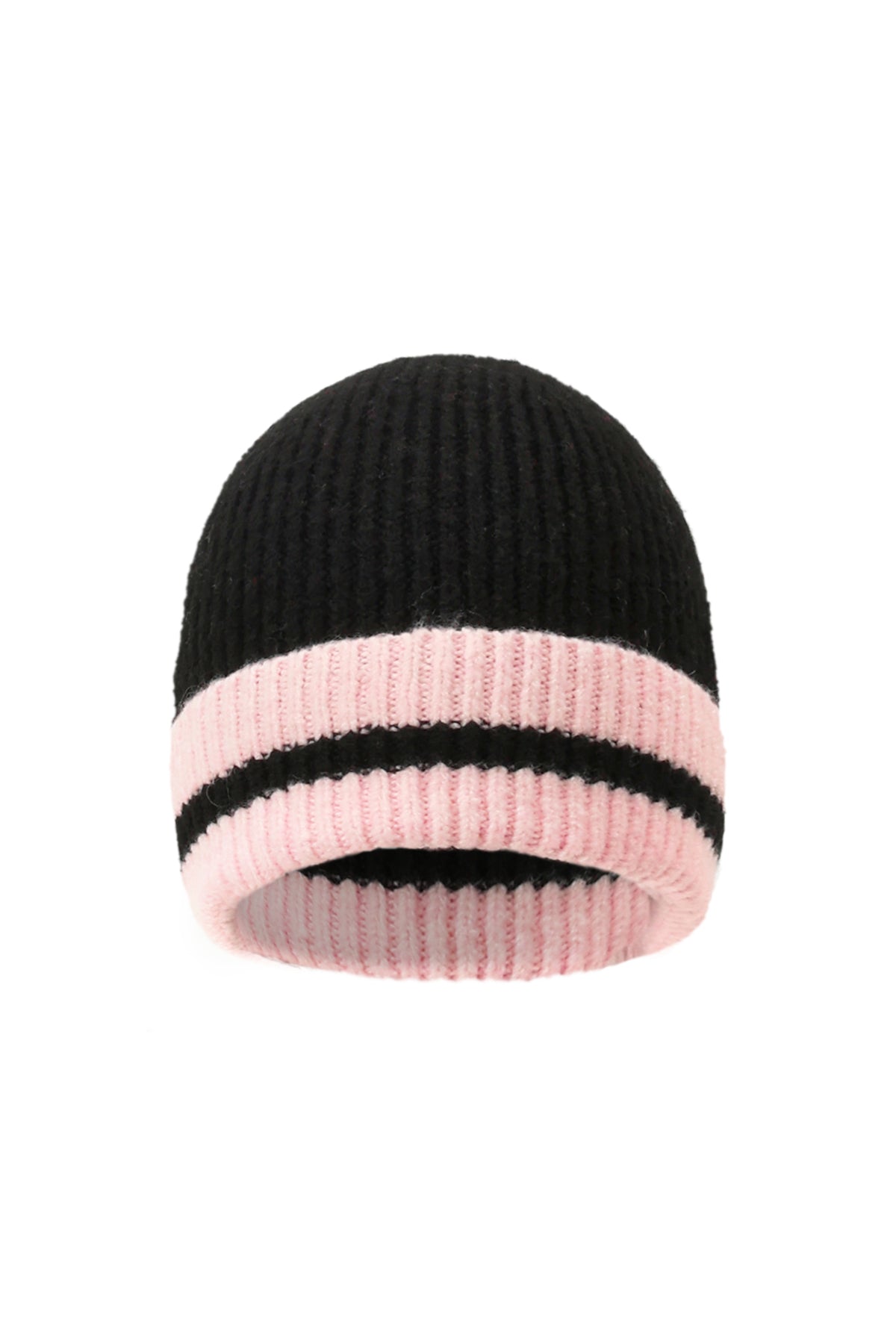 Muts met strepen, casual, polyester, dagelijkse accessoires