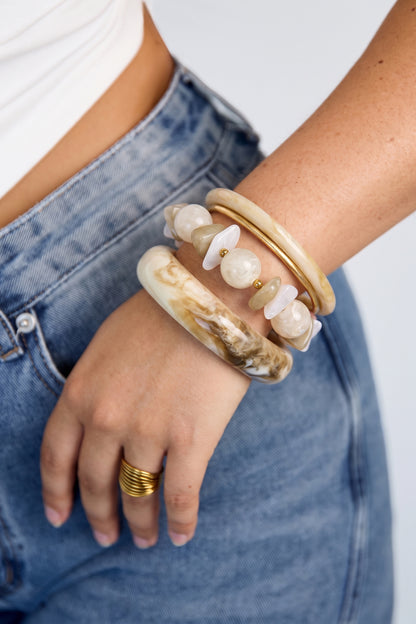 Armband met variërende kralen