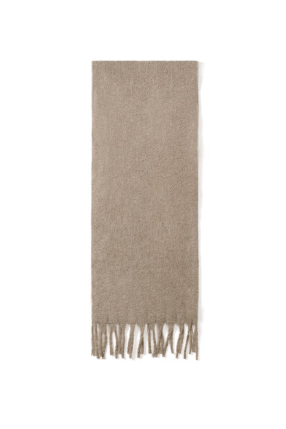 Wintersjaals, effen kleur, eenvoudig, polyester, dagelijkse accessoires