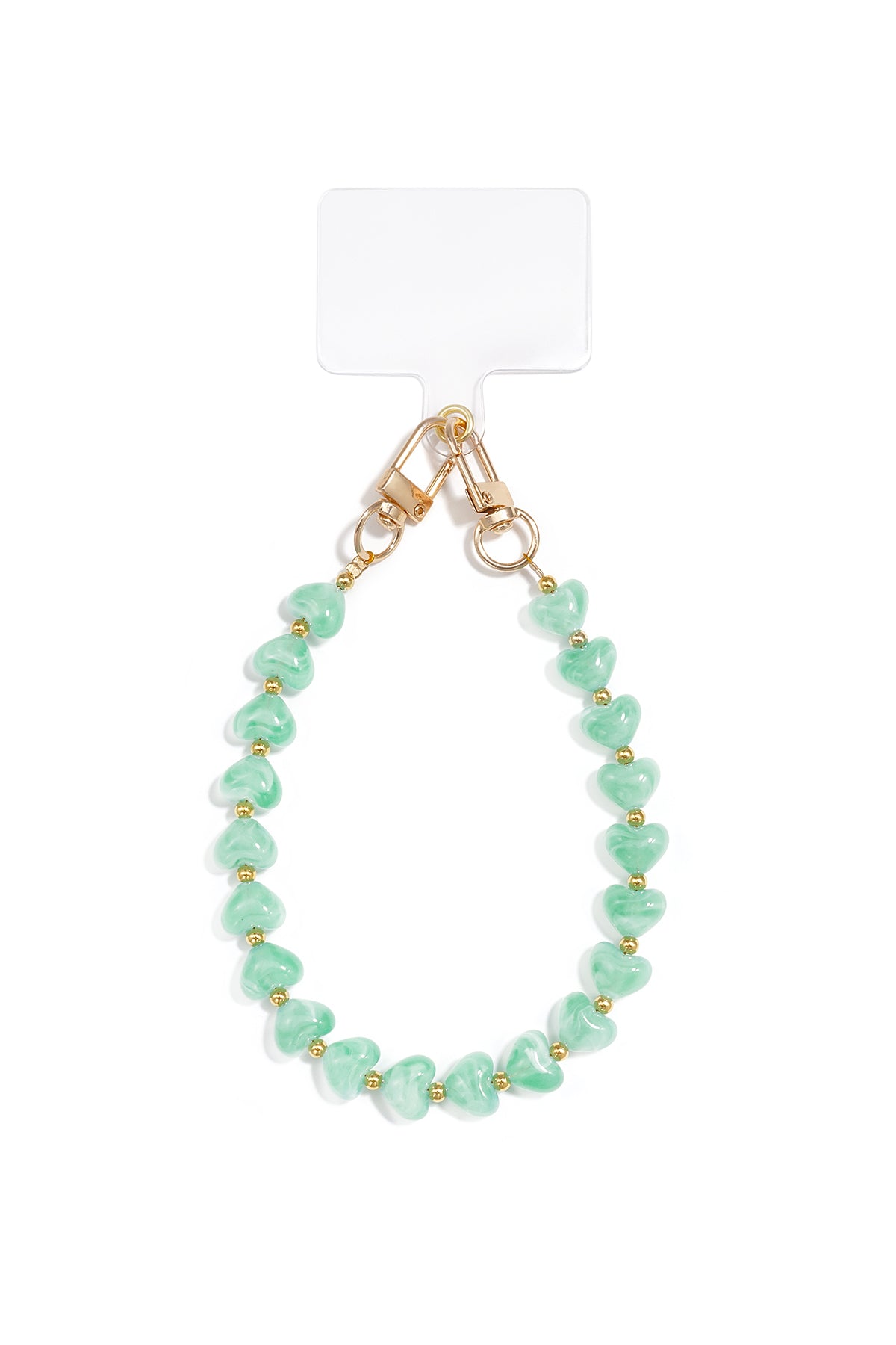 Telefoonketting met hartje, casual, acryl, dagelijkse accessoires