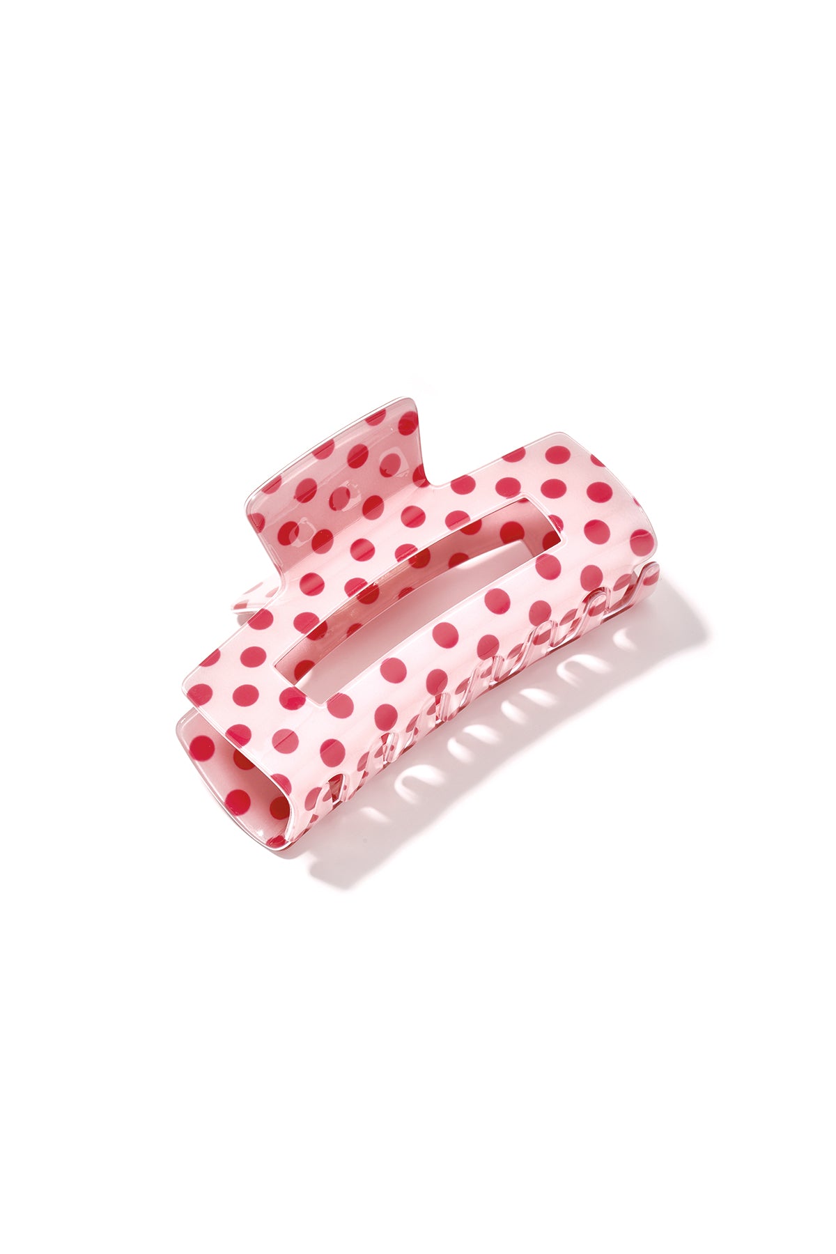 Haarclips met stippen, dagelijkse PVC-accessoires