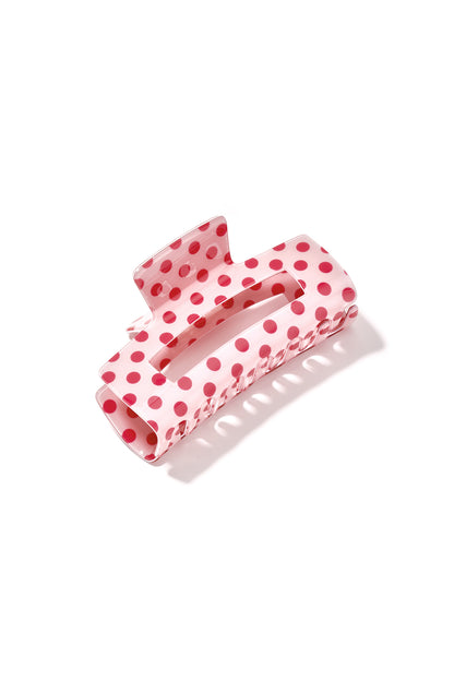 Haarclips met stippen, dagelijkse PVC-accessoires