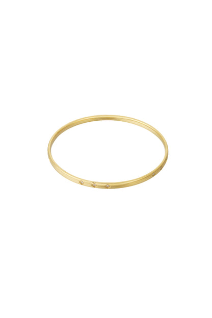 Eenvoudige mini-diamanten armband