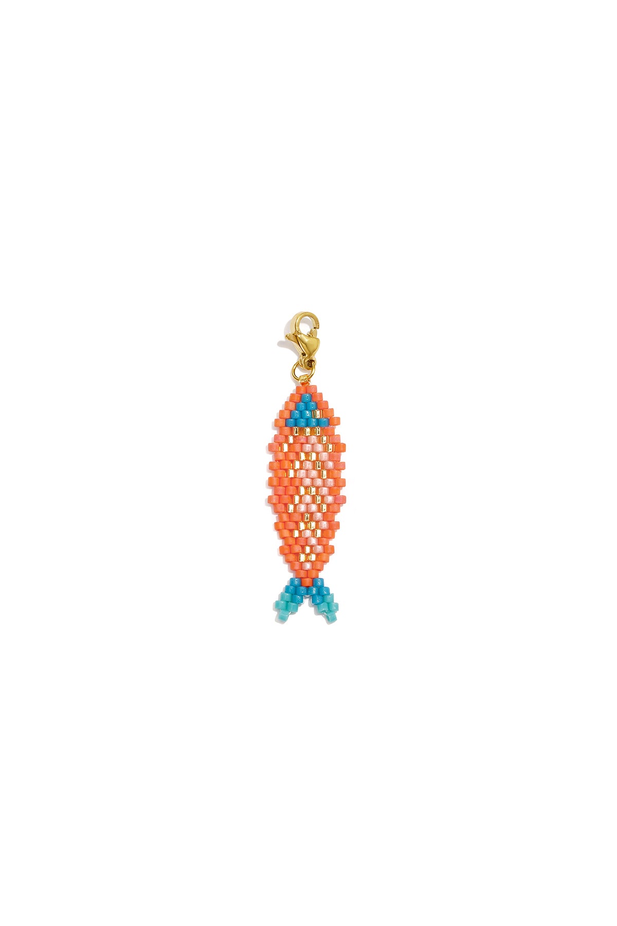 Glazen sieradenbedels met vismotief, vakantie-/strandthema, romantische serie voor dames.
