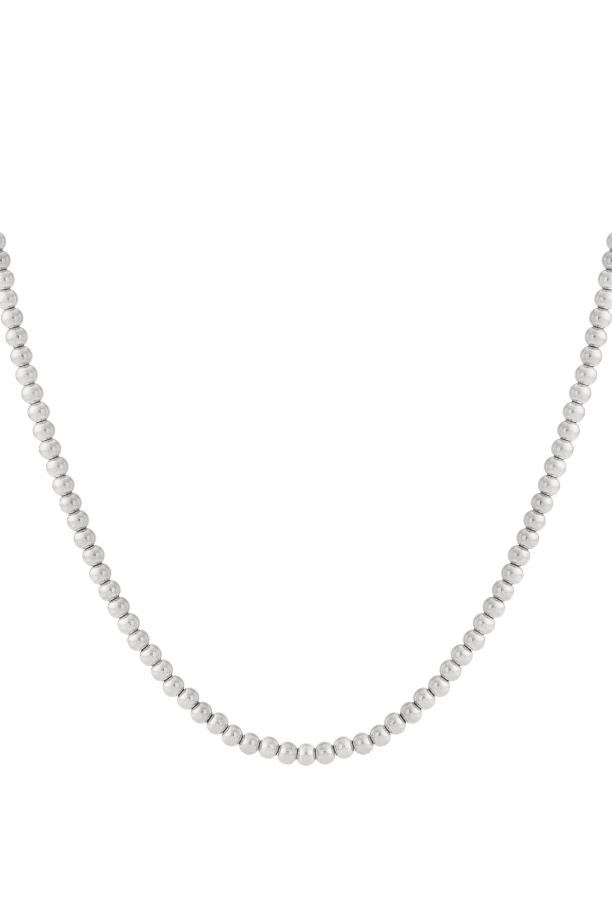 Ketting van massieve kralen - 6 mm