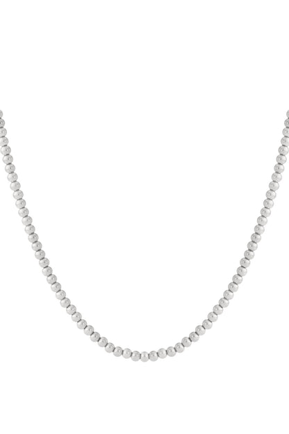 Ketting van massieve kralen - 6 mm