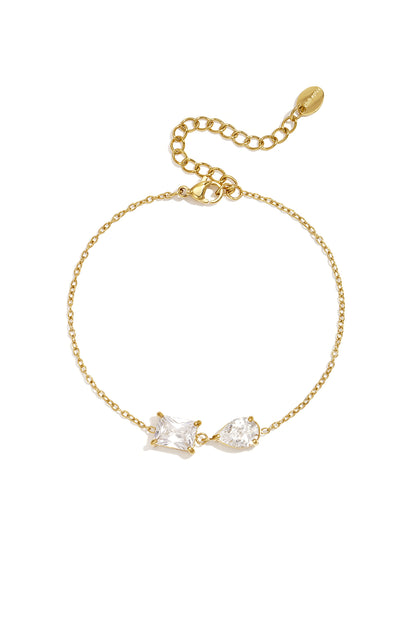 Roestvrijstalen bedelarmbanden in ovale vorm, eenvoudige dagelijkse serie, dames sieraden
