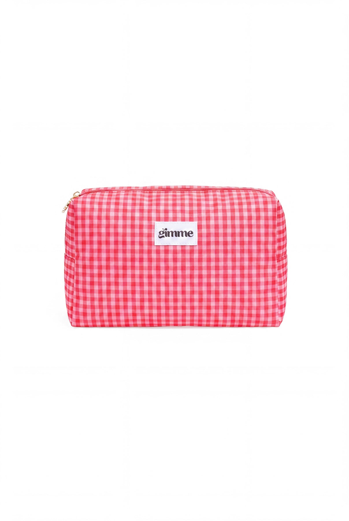 Make-up tasjes met ruitjespatroon, casual, polyester, dagelijkse accessoires