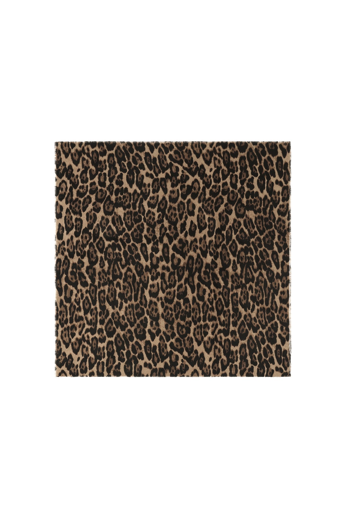 Wintersjaals met luipaardprint, eenvoudig, van polyester, ideaal voor dagelijks gebruik.