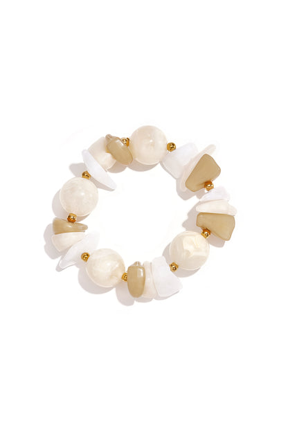 Armband met variërende kralen