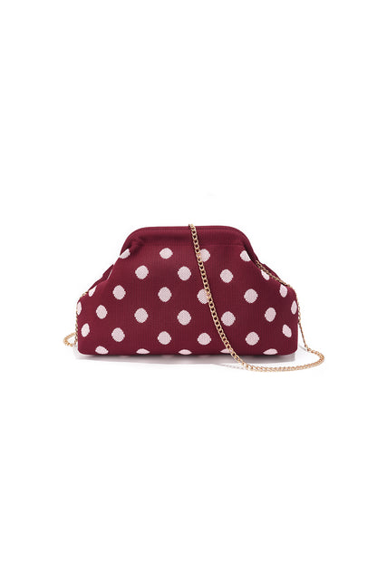 Crossbodytassen met stippen van polyester. Accessoires.