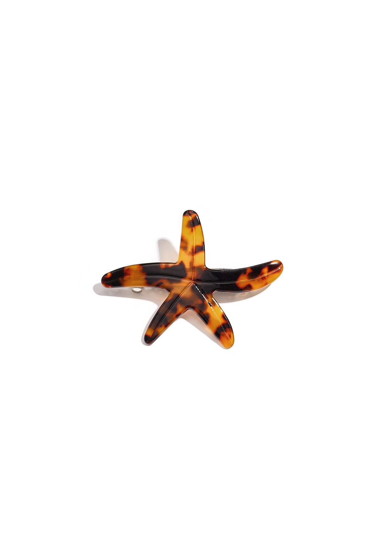 Haarclips met zeestermotief, dagelijkse accessoires van imitatieacetaat.